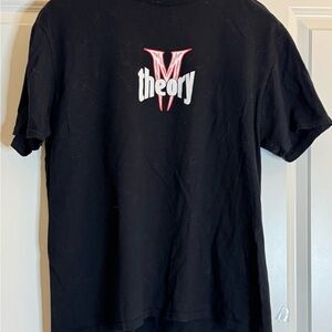M Theory Record Label Promo Shirt RARE L Metal Bands